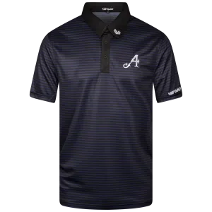 4Aces GC | Striped Logo Polo