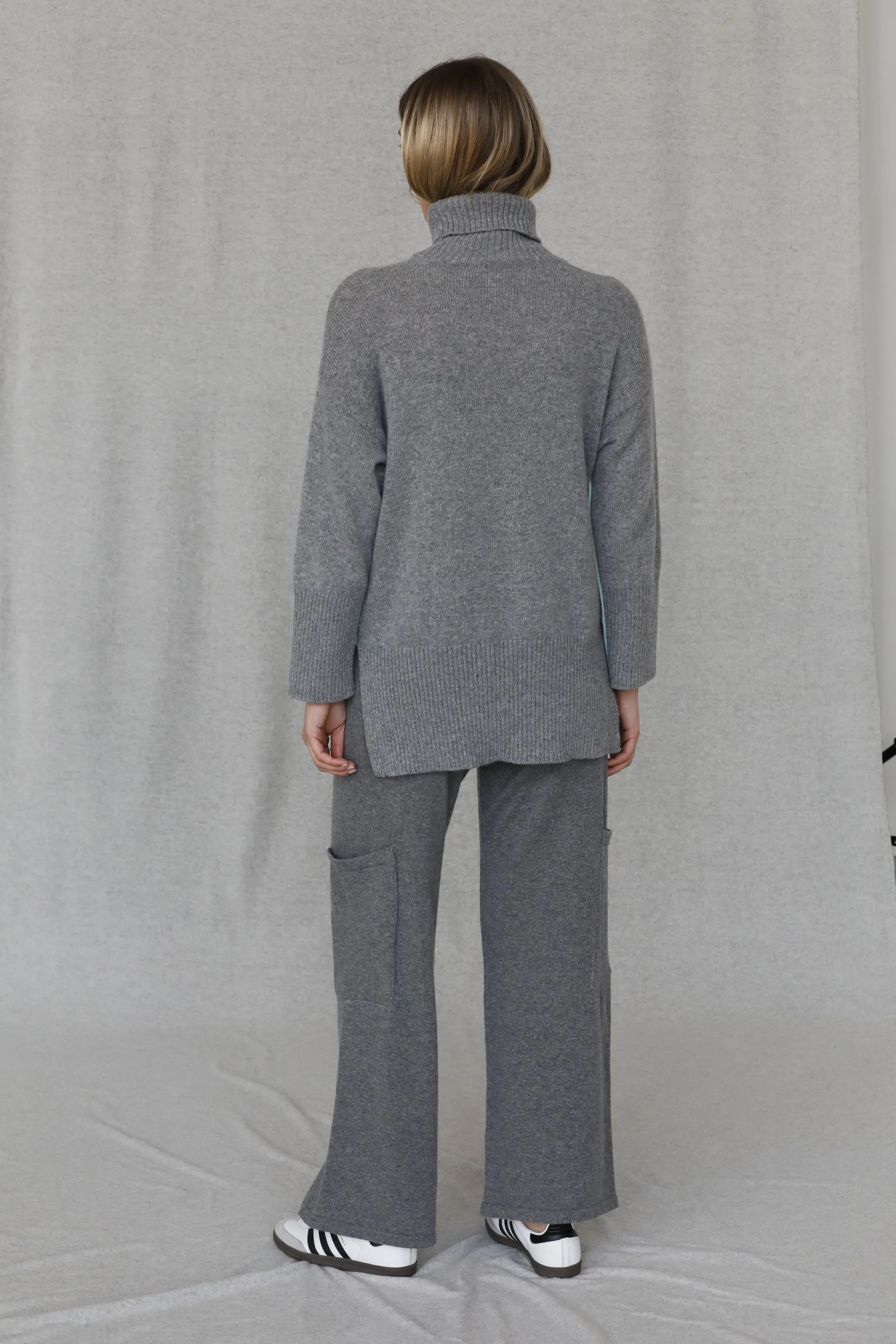 Angela Knitted Wool Trousers