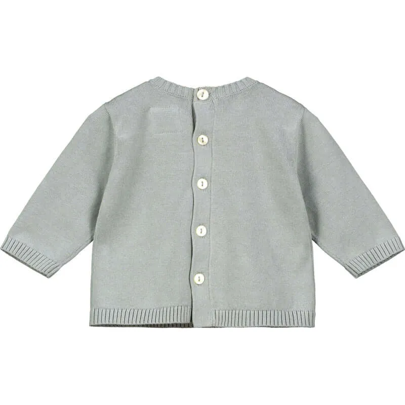 Baby Boys Grey Enzo Knitted Set