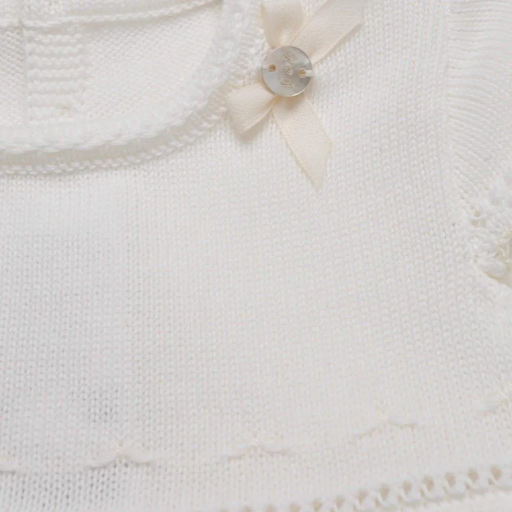 Baby Girls Ivory Two Piece Set