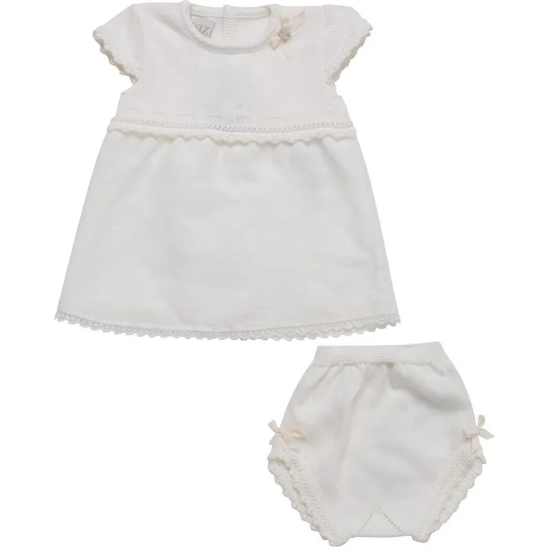 Baby Girls Ivory Two Piece Set