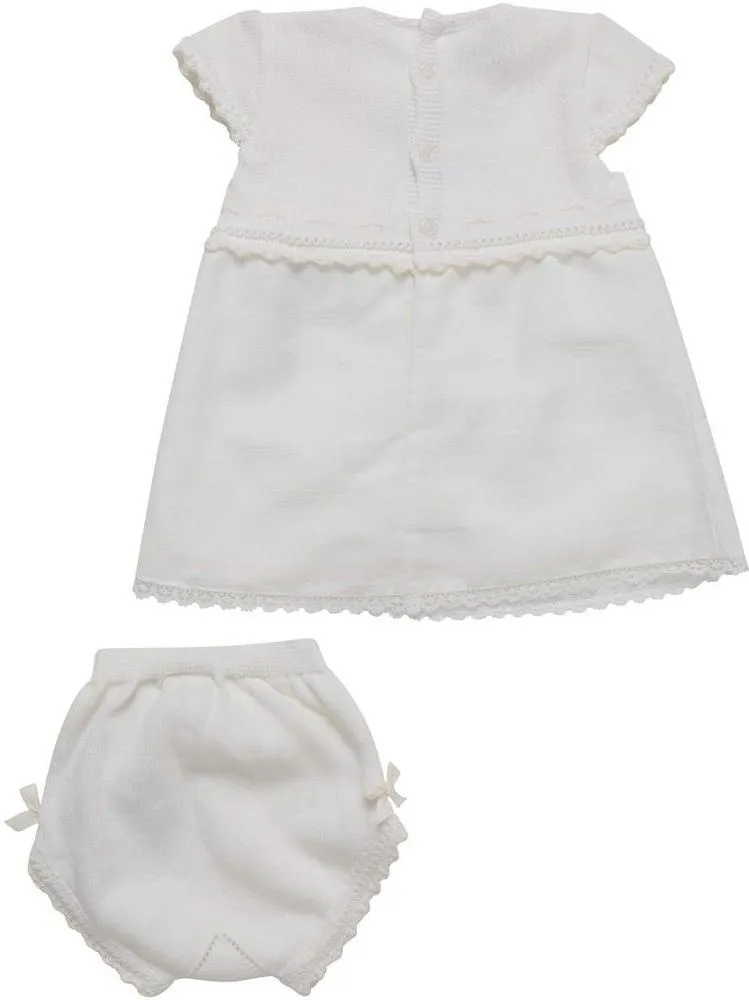 Baby Girls Ivory Two Piece Set