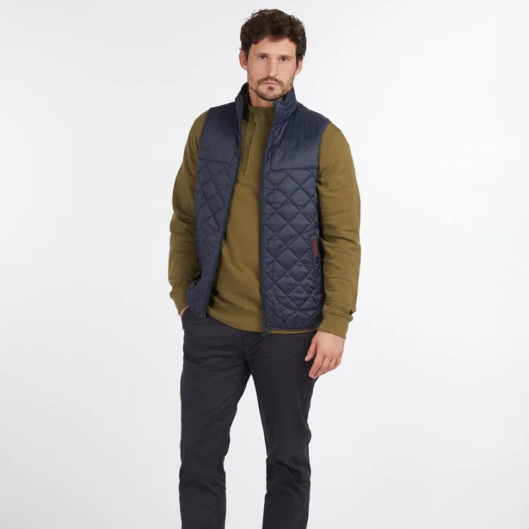 Barbour Mitchell Quilted Gilet - Navy