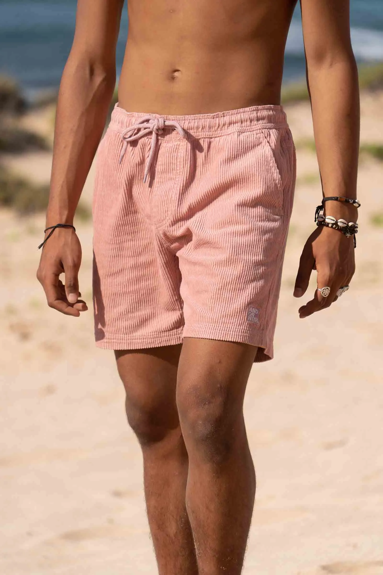 Beach Bum Corduroy Shorts Musk