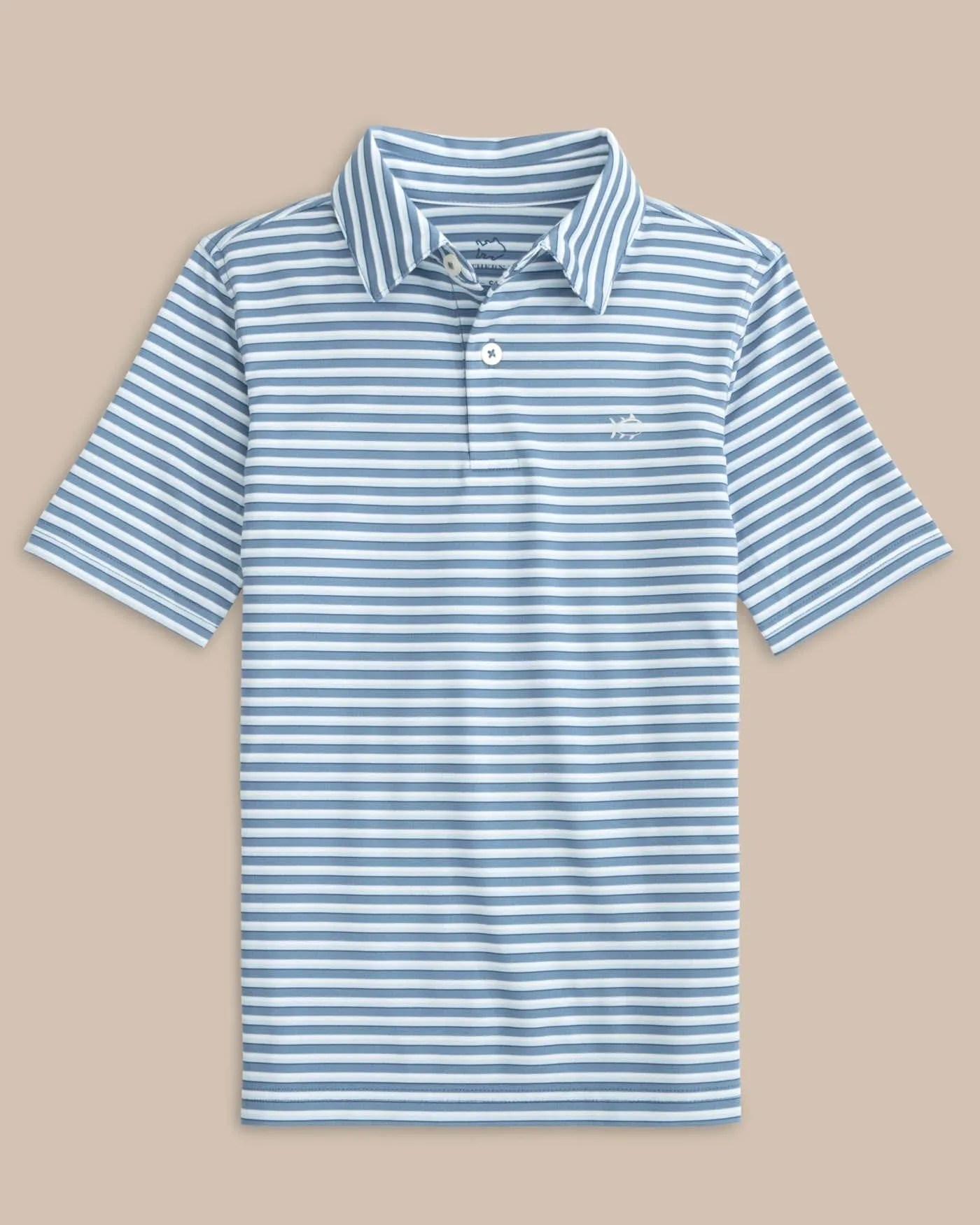 Boys Driver Carova Stripe Polo Shirt