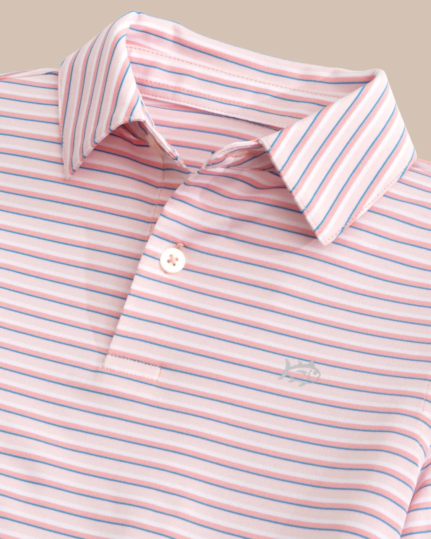 Boys Driver Carova Stripe Polo Shirt