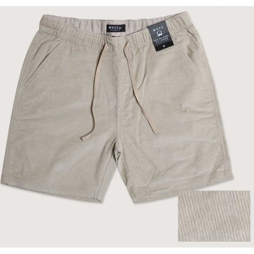 Corduroy Drawstring Shorts