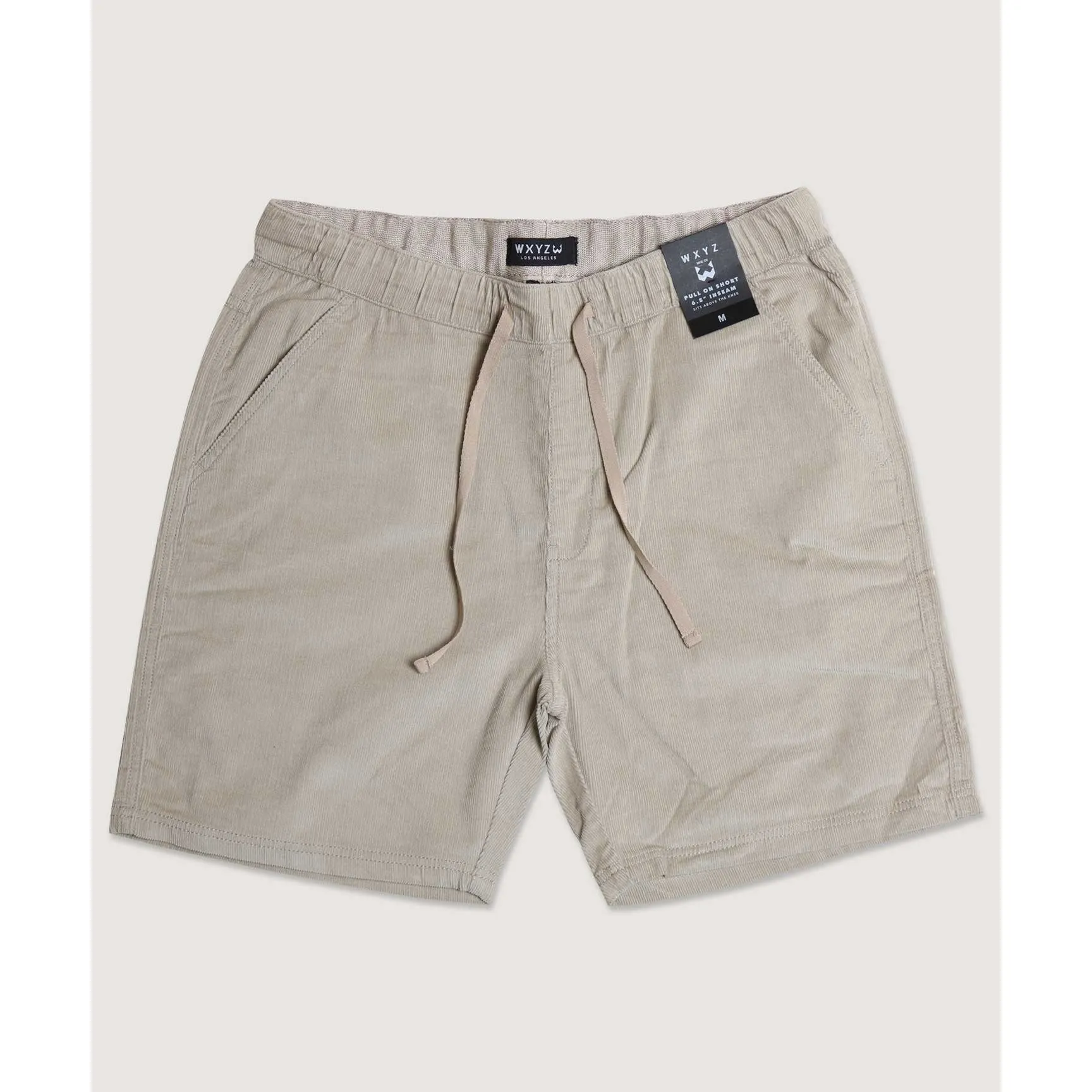 Corduroy Drawstring Shorts