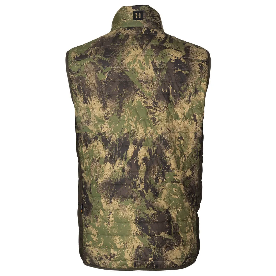 Deer Stalker Camo Reversible Packable Waistcoat - Willow Green/AXIS MSP Forest by Harkila