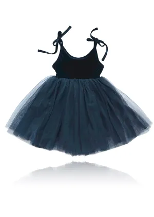 DOLLY UNIVERSE VELVET COSMIC STRINGS TUTU DRESS black