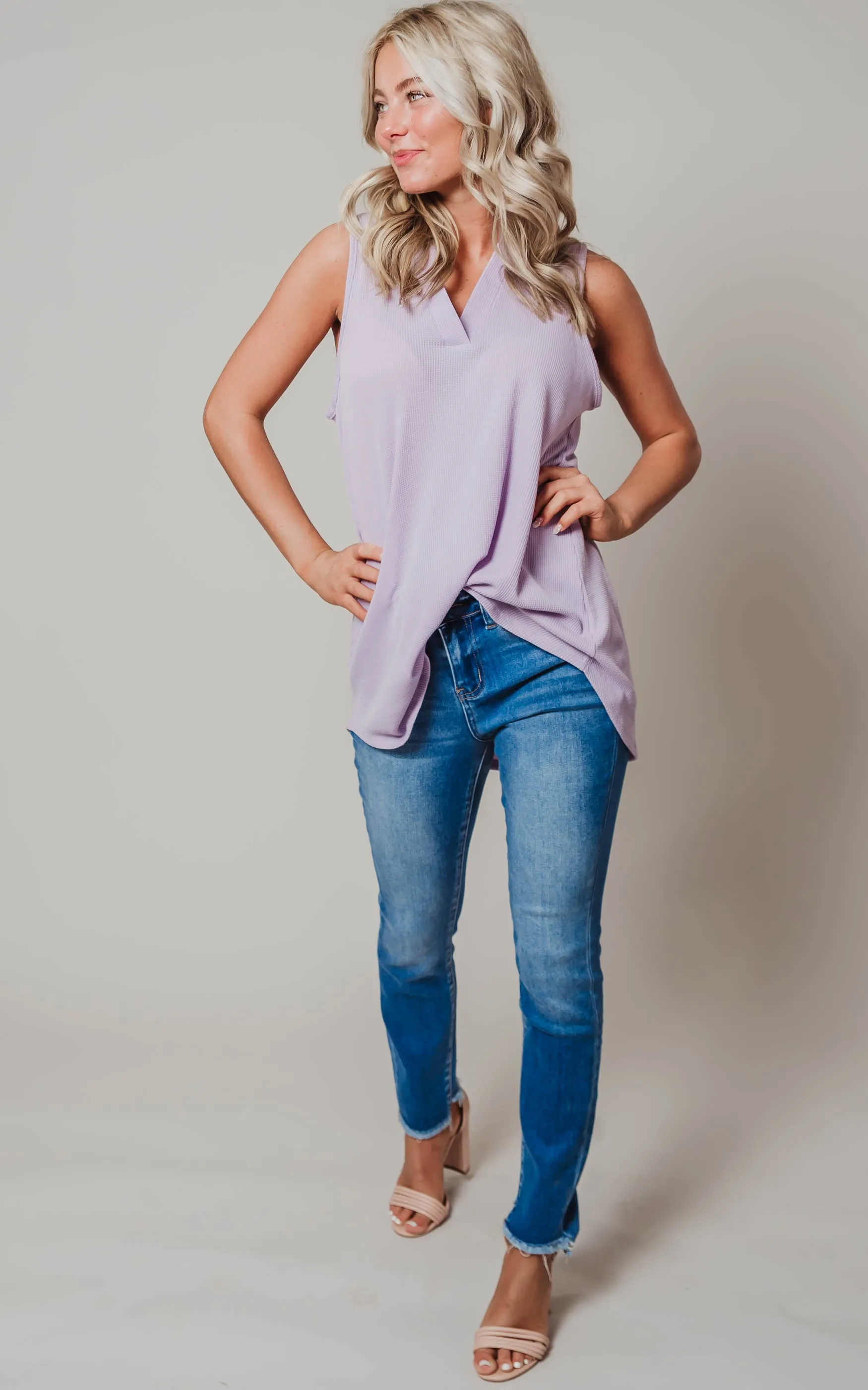 Gabby Textured Tank Top - Final Sale*