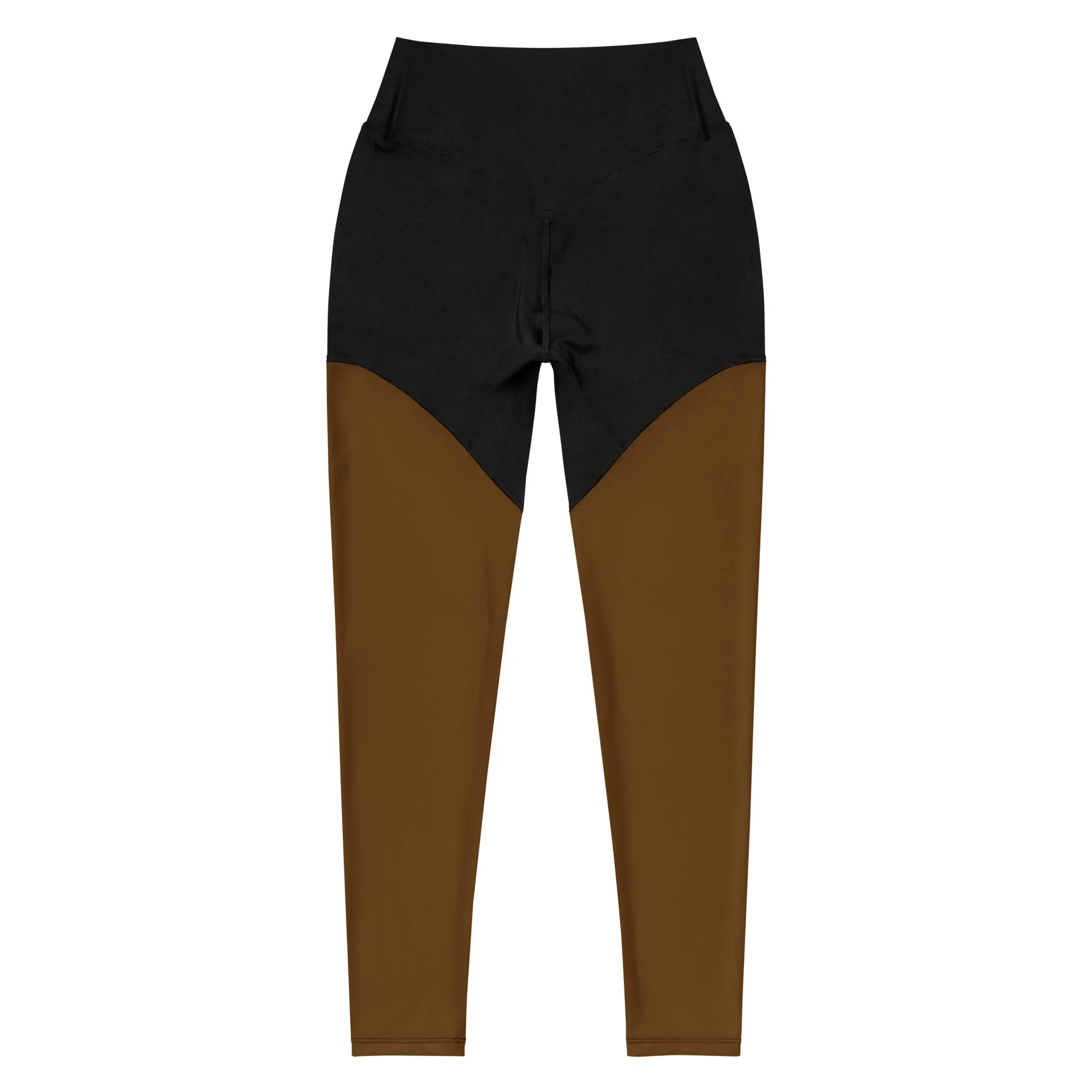 GG - Sports Leggings - Brown