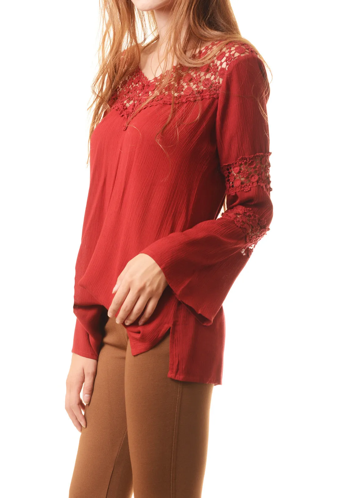 Give em' Bell Bohemian Tunic Blouse