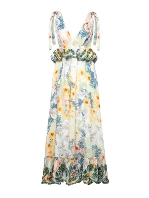 Infinito Florecer maxi dress