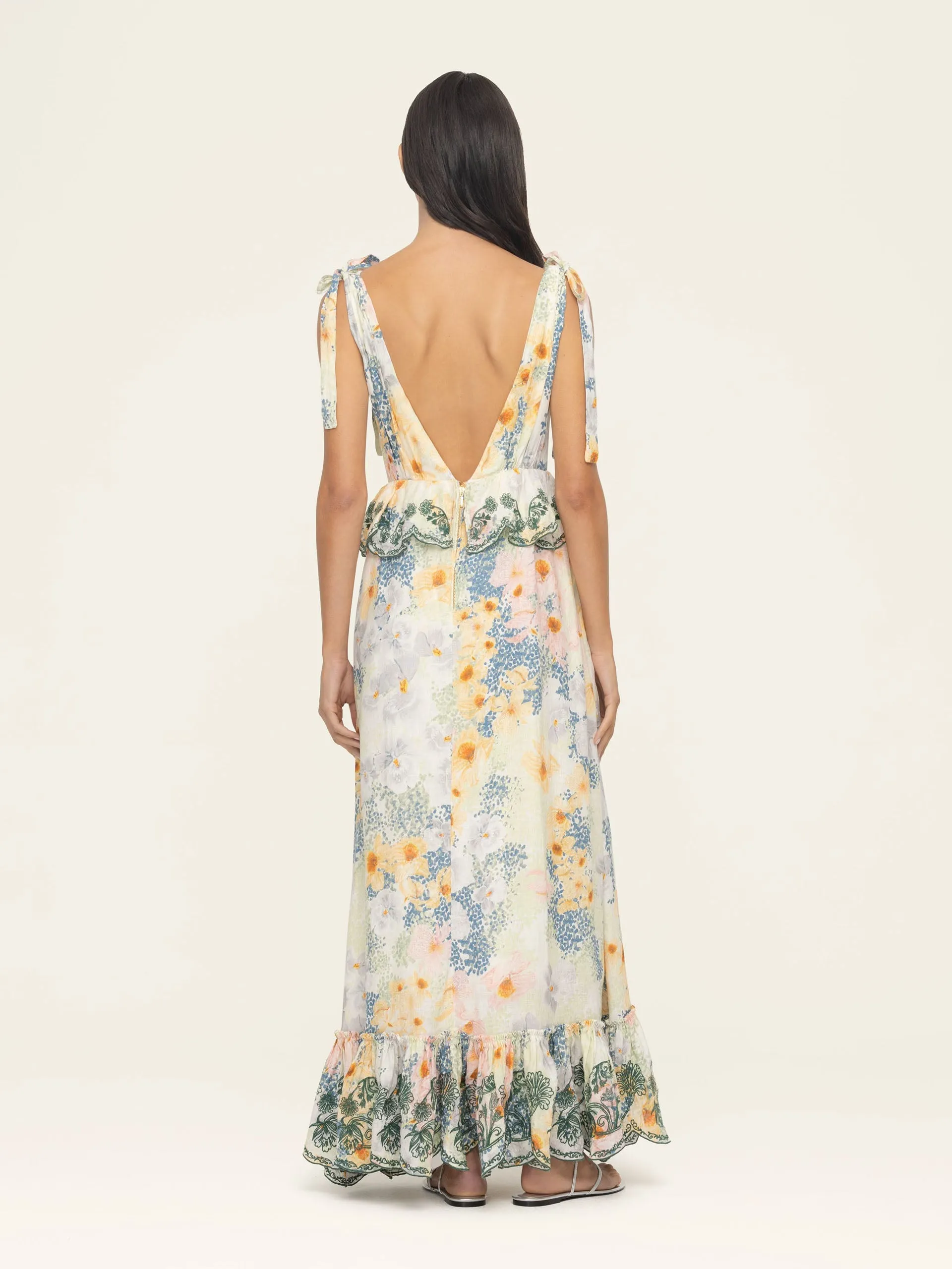 Infinito Florecer maxi dress