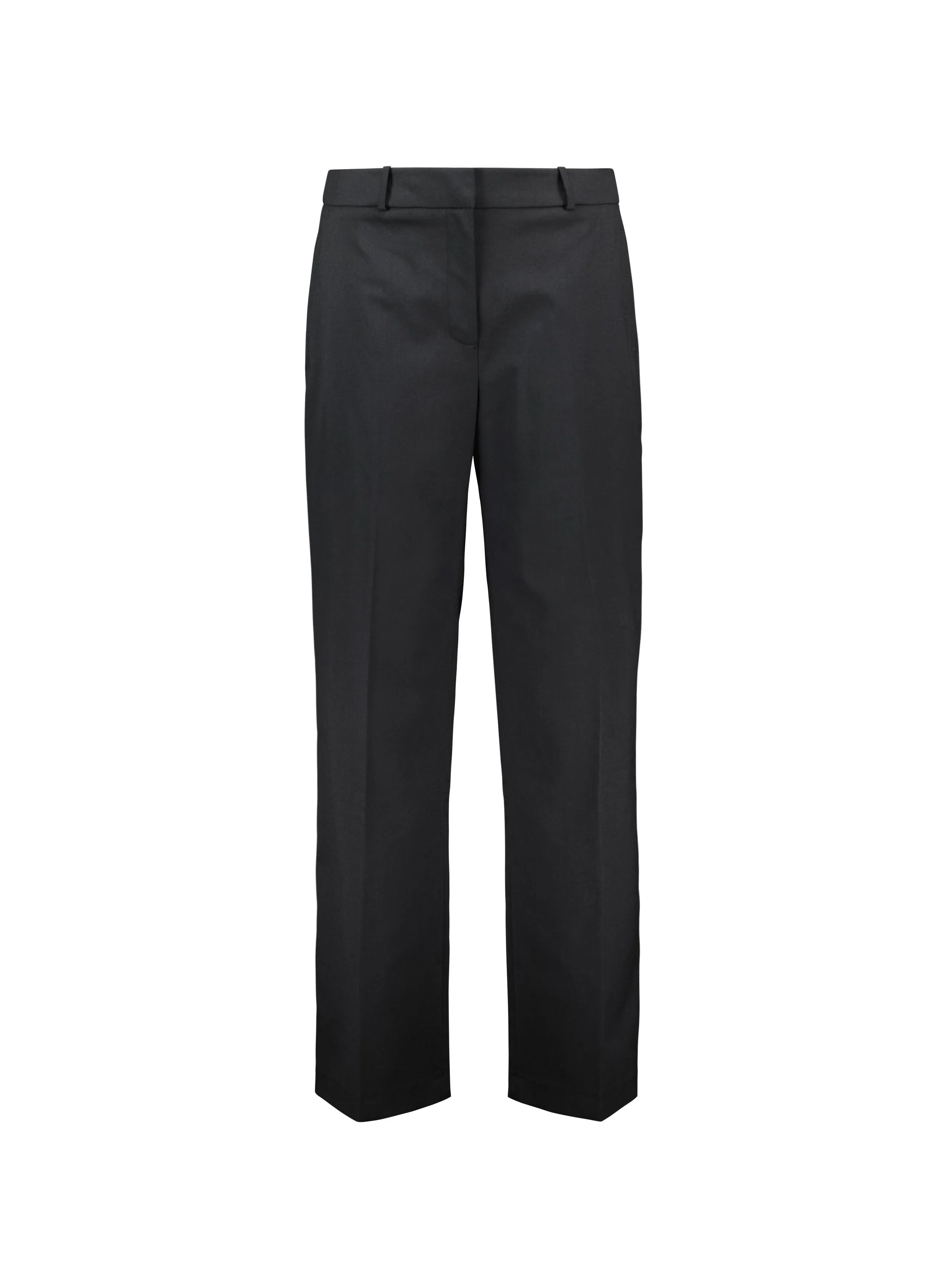 Ione Wool Blend Wide Leg Trousers