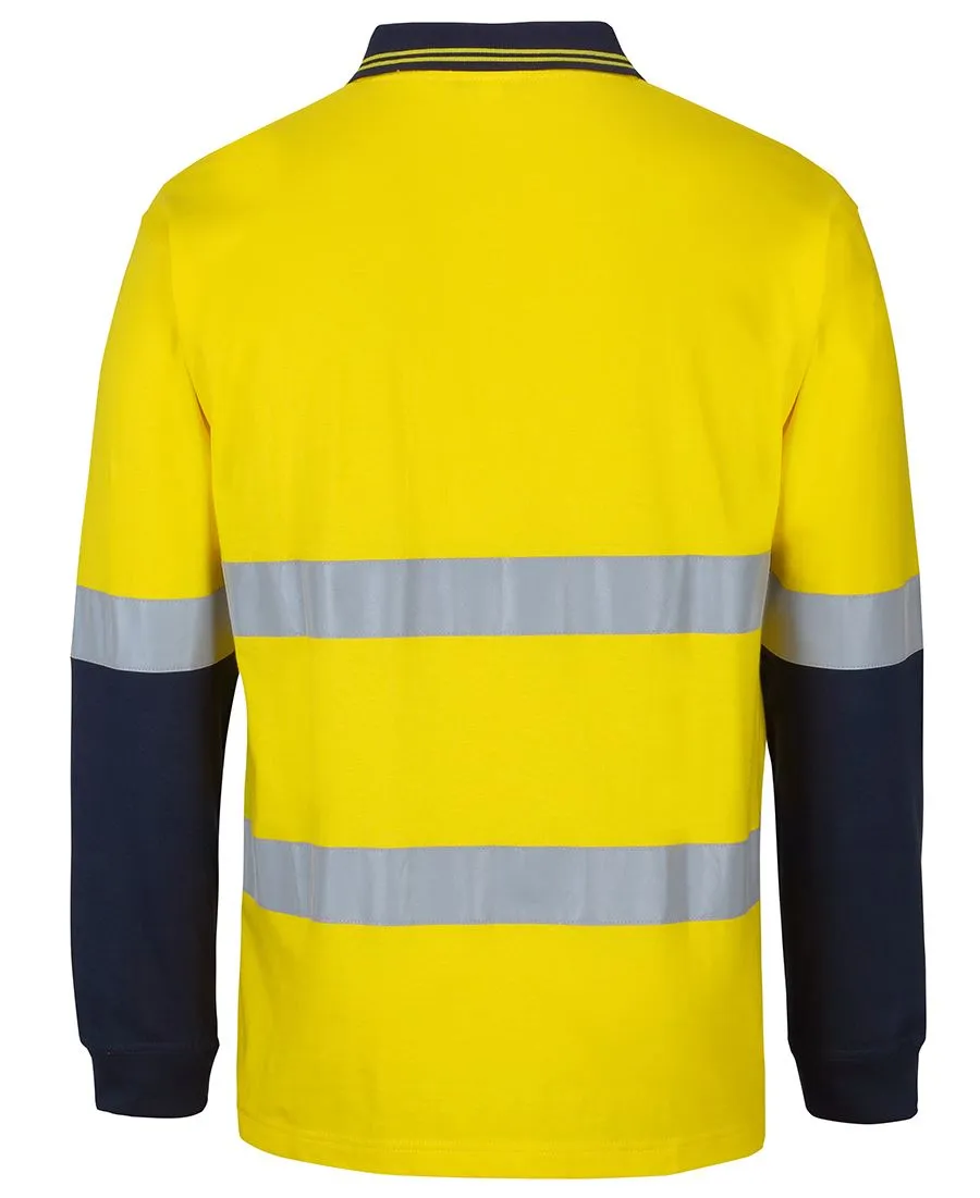 JB's Hi Vis (D N) L/S Cotton Polo (6DCPL)