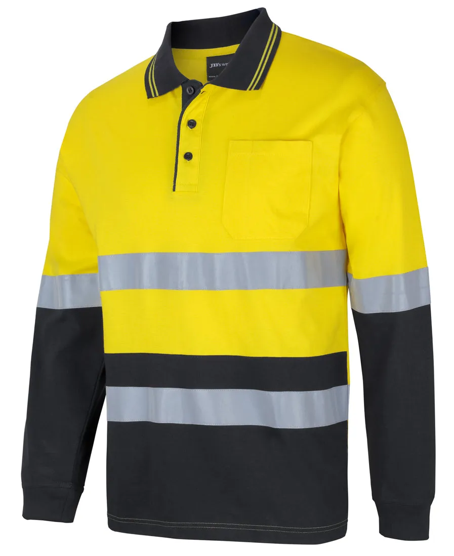 JB's Hi Vis (D N) L/S Cotton Polo (6DCPL)