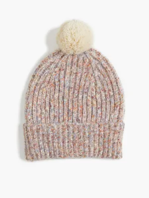 Jill Recycled Rib Bobble Hat