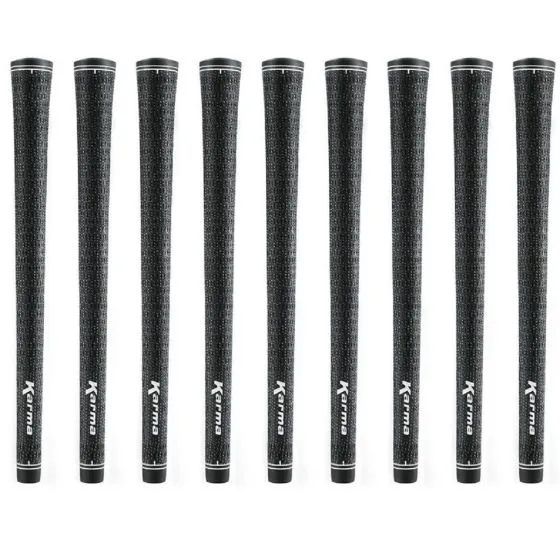 Karma Velour Full Cord - 9 Piece Golf Grip Bundle