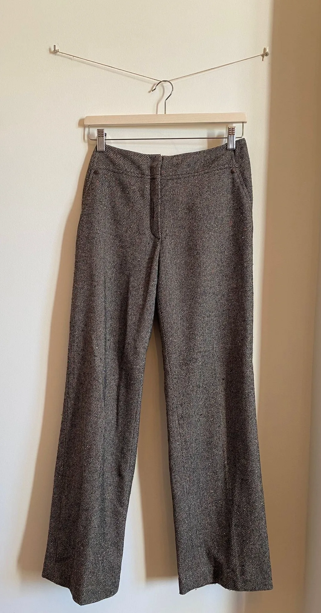 Kenzo brown wool trousers