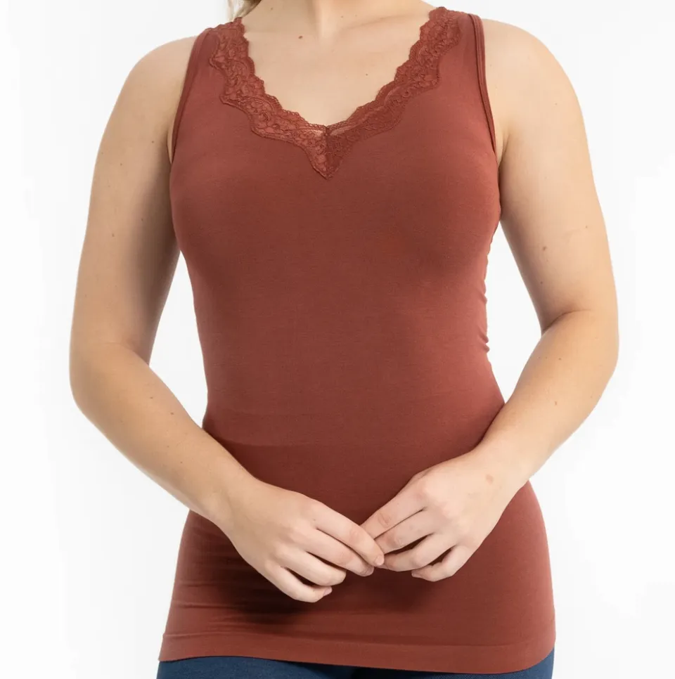 #L851 Dreamy Reversible Tank (Sienna)