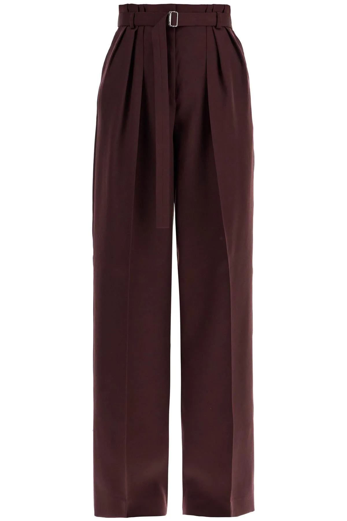 Lanvin Wide-Leg Pants With Belt