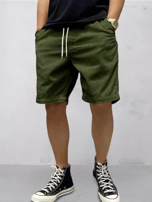 Lightweight Summer Corduroy Shorts