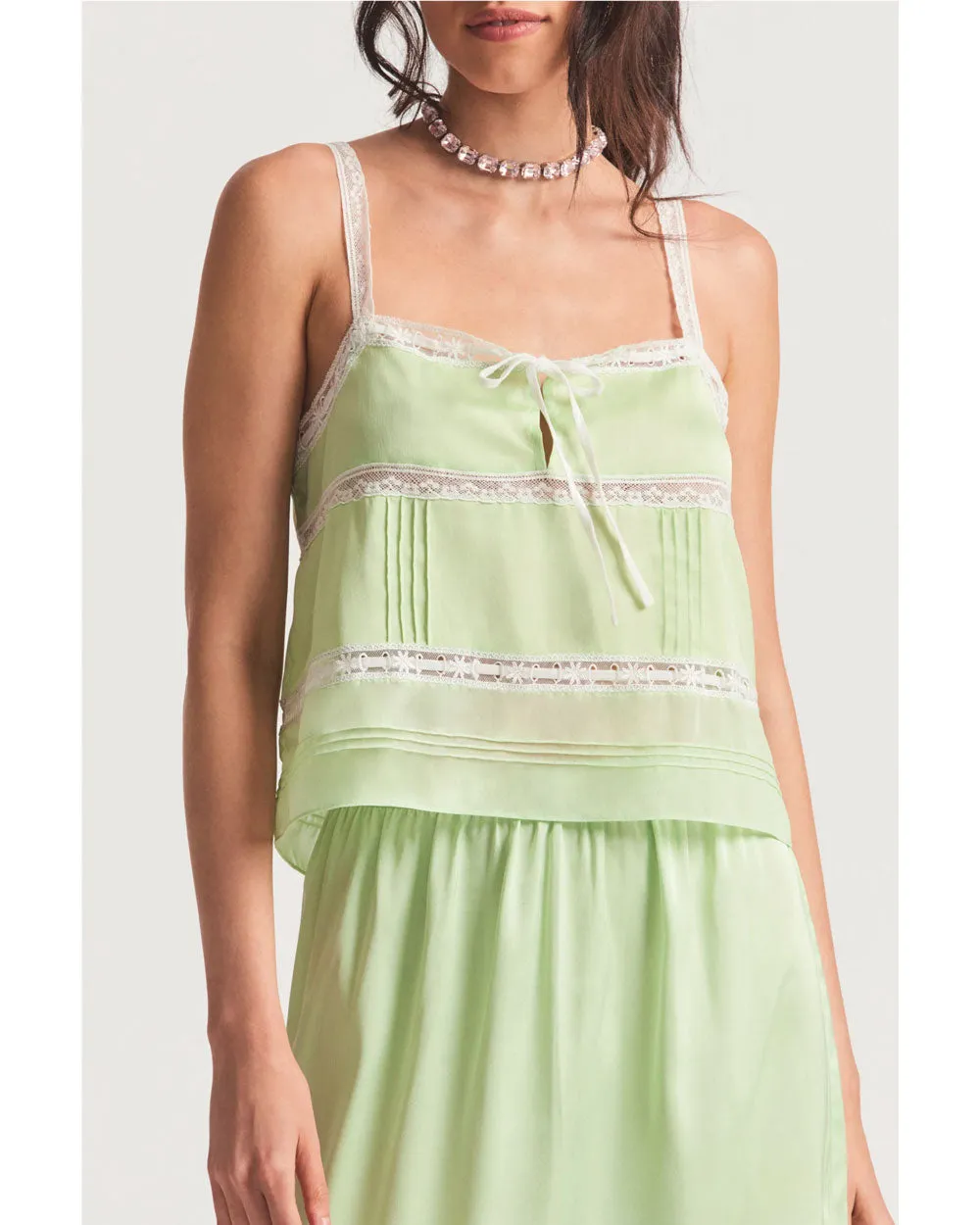 Lime Sunny Cami