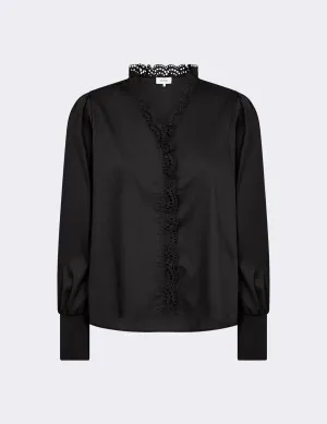 LR-ISLA SOLID 112 Blouse Black