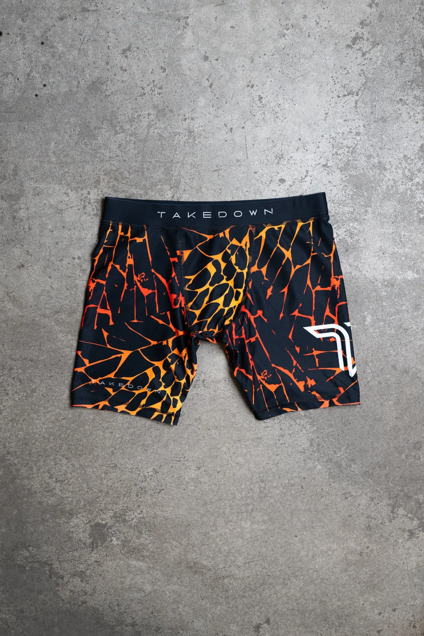 Magma Compression Shorts - Lava