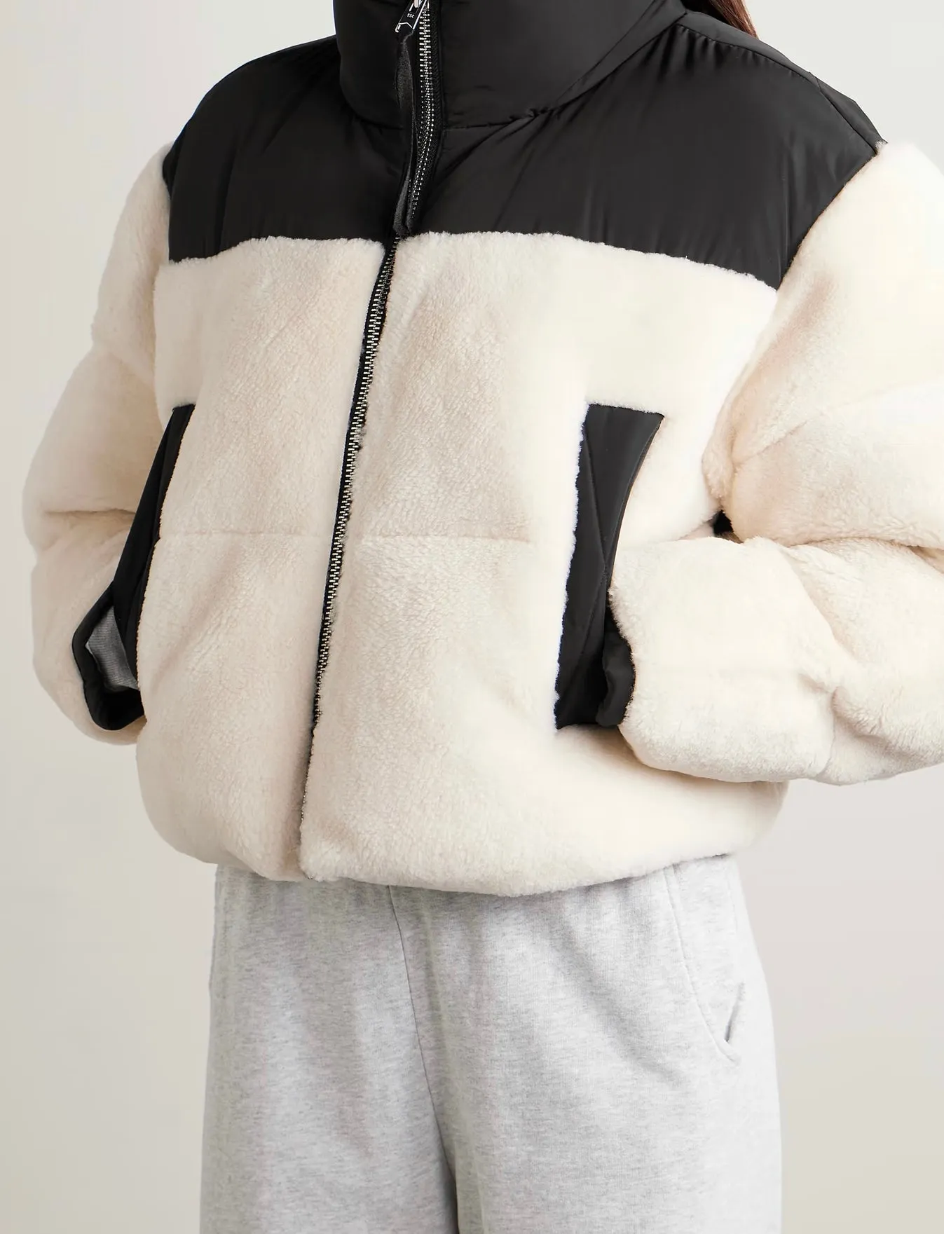 Maya Shearling Puffer