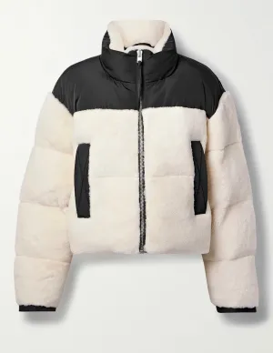 Maya Shearling Puffer