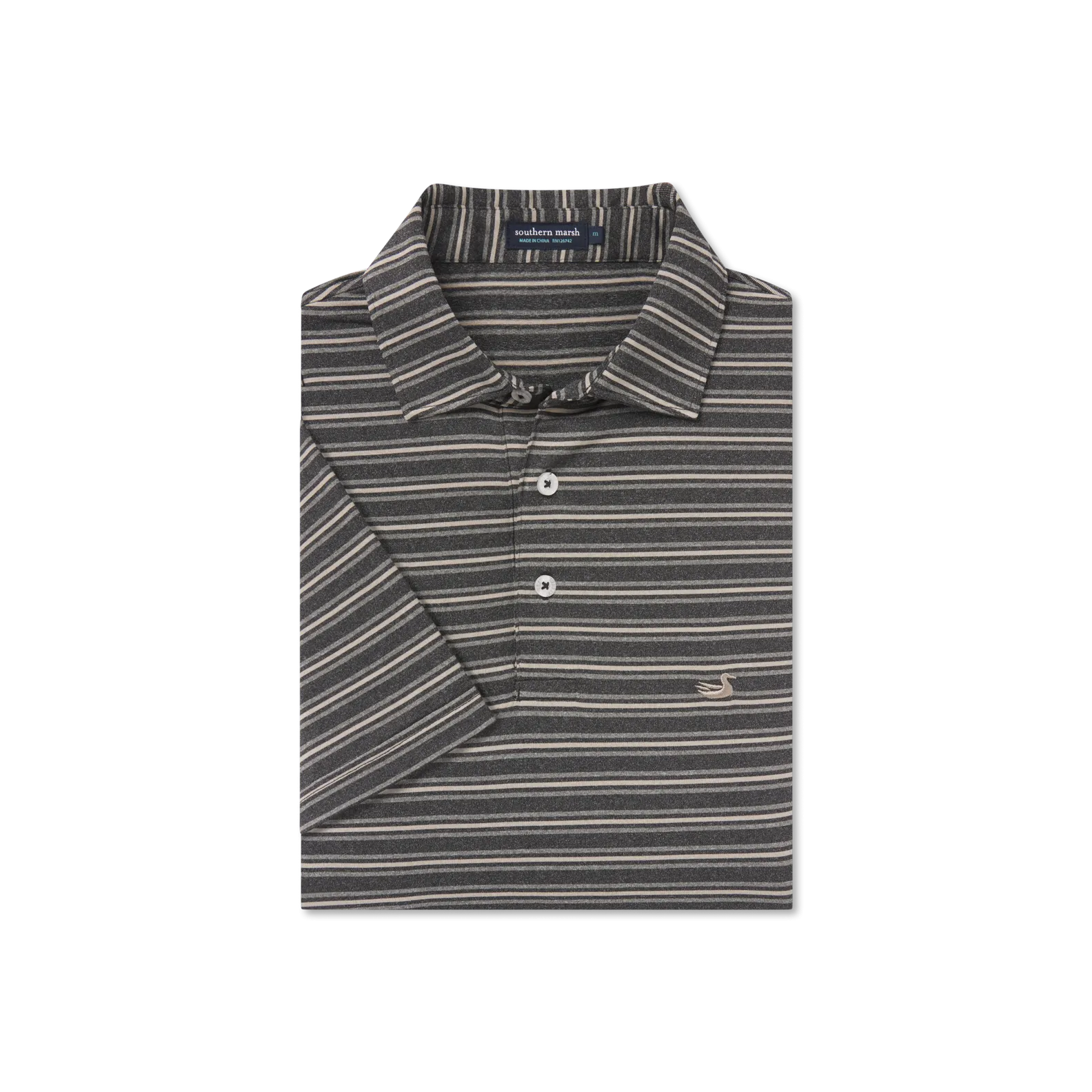 Maybourne Featherlight Stripe Polo