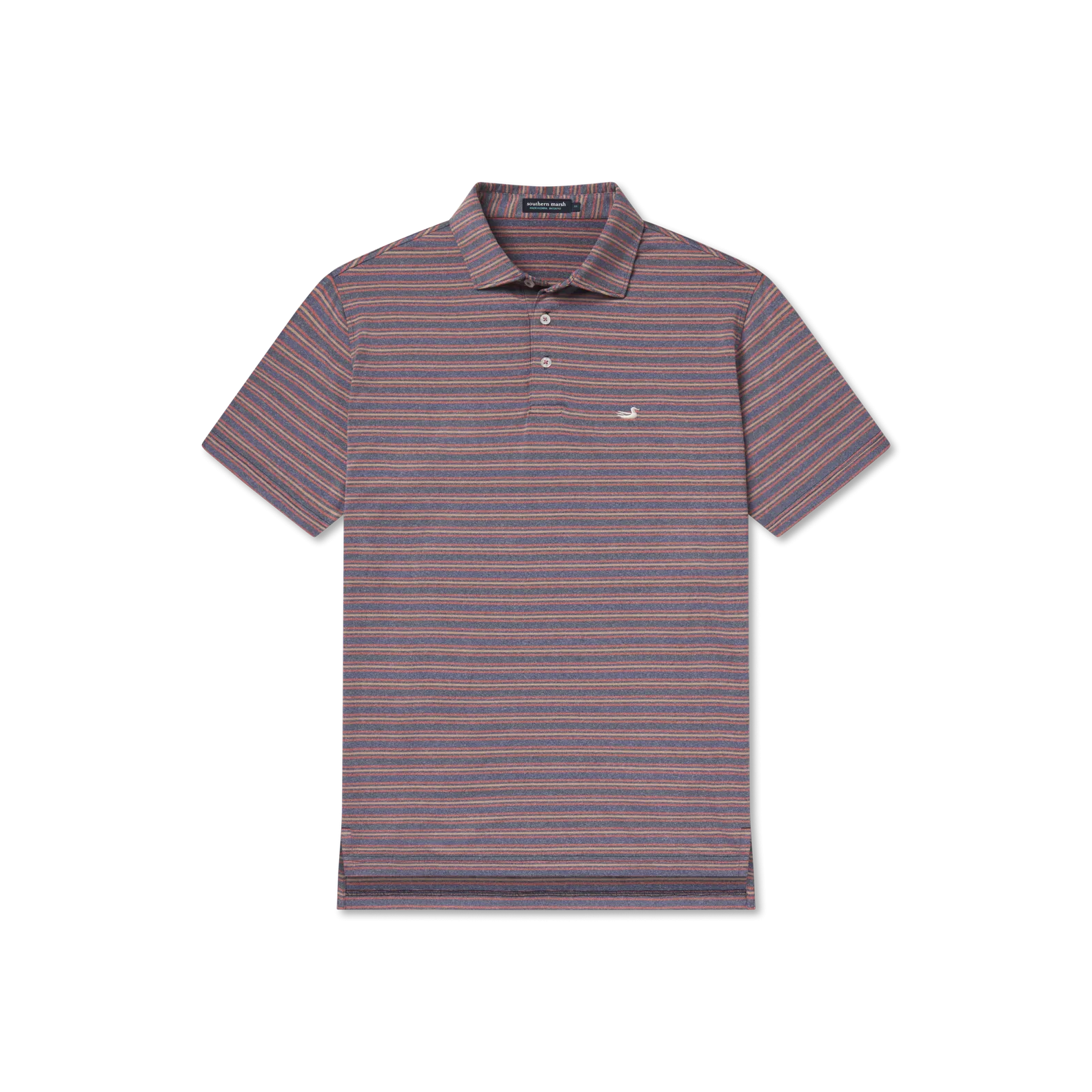 Maybourne Featherlight Stripe Polo