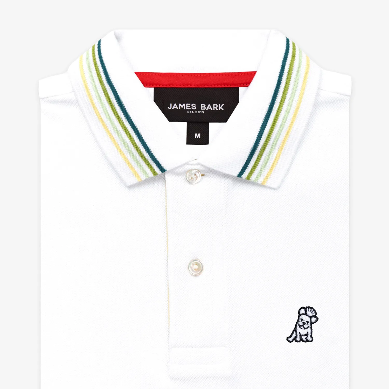 Men's Striped Details Polo Shirt