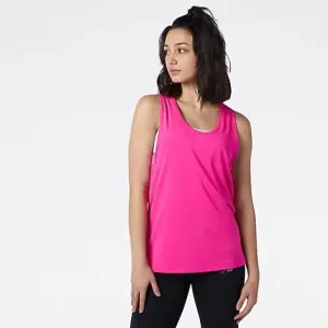 New Balance Women'srelentless sweat Tank - Pink