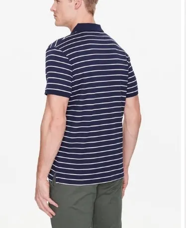 Ralph Lauren Polo Shirt with Stripes | Navy/White