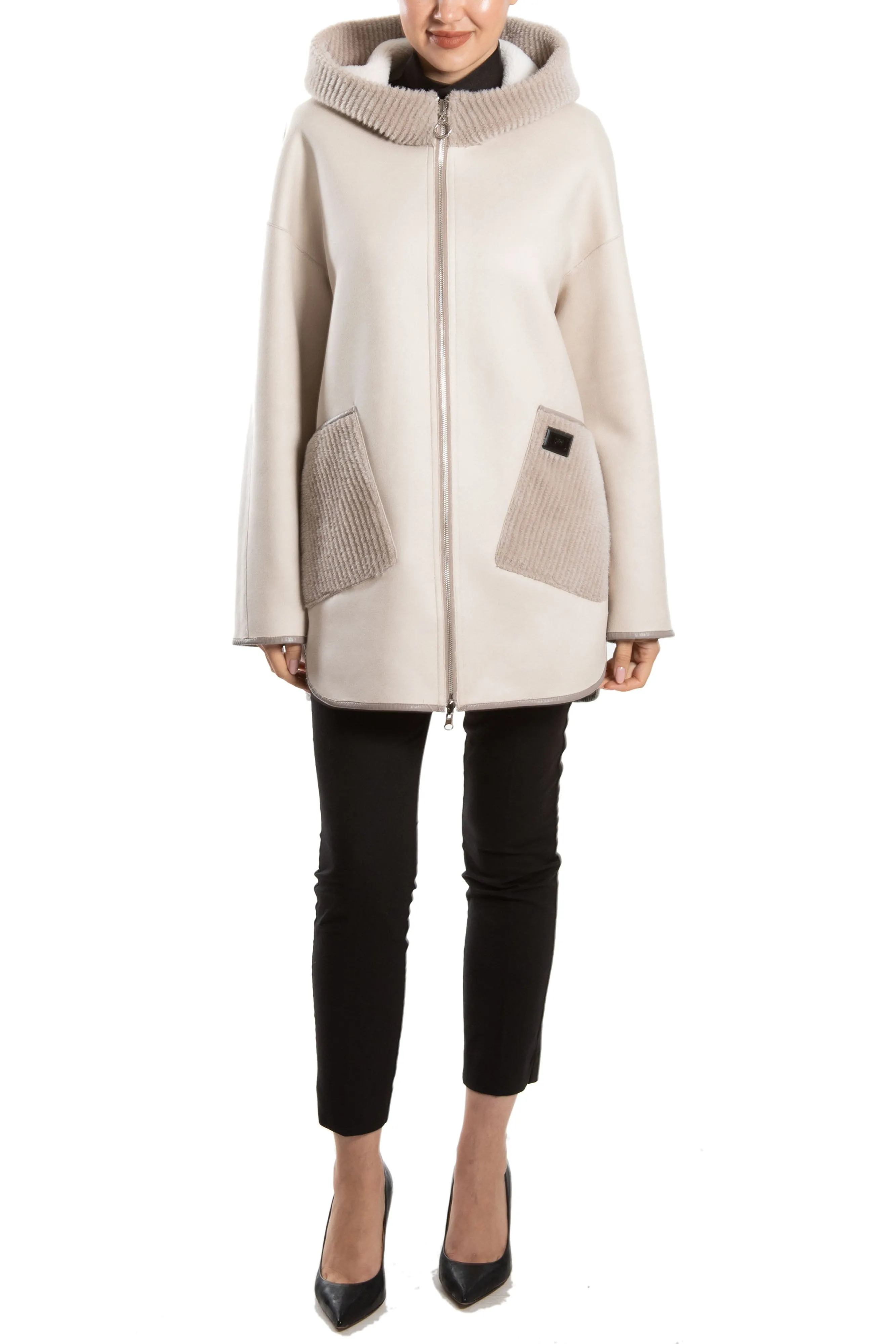 RHONE - Reversible Faux Fur Jacket