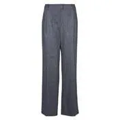 Tweed Wide Leg Trousers