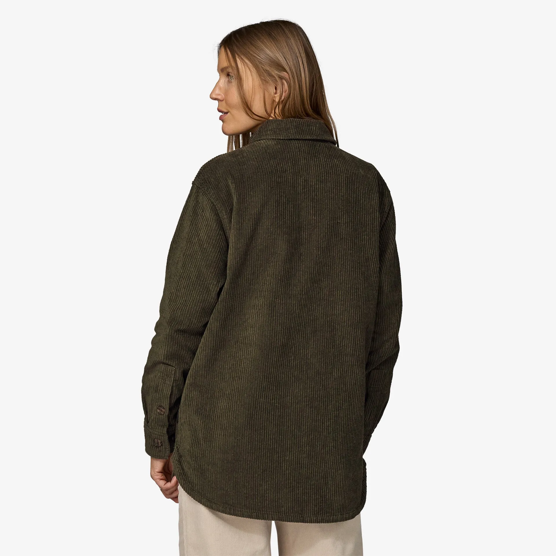 Women's Corduroy Overshirt Jacket