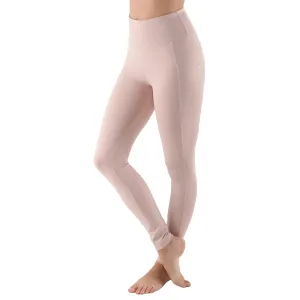 Women's High Waist Active Long Yoga Compression Leggings - Peach Pink