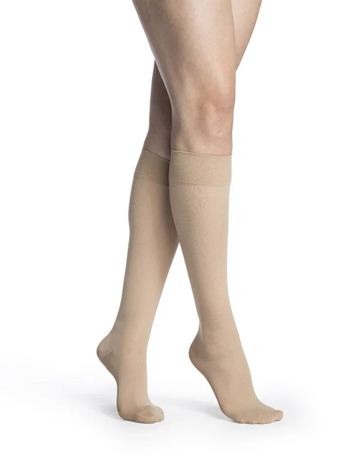 Womens Medium Sheer Knee High 20-30mmHg